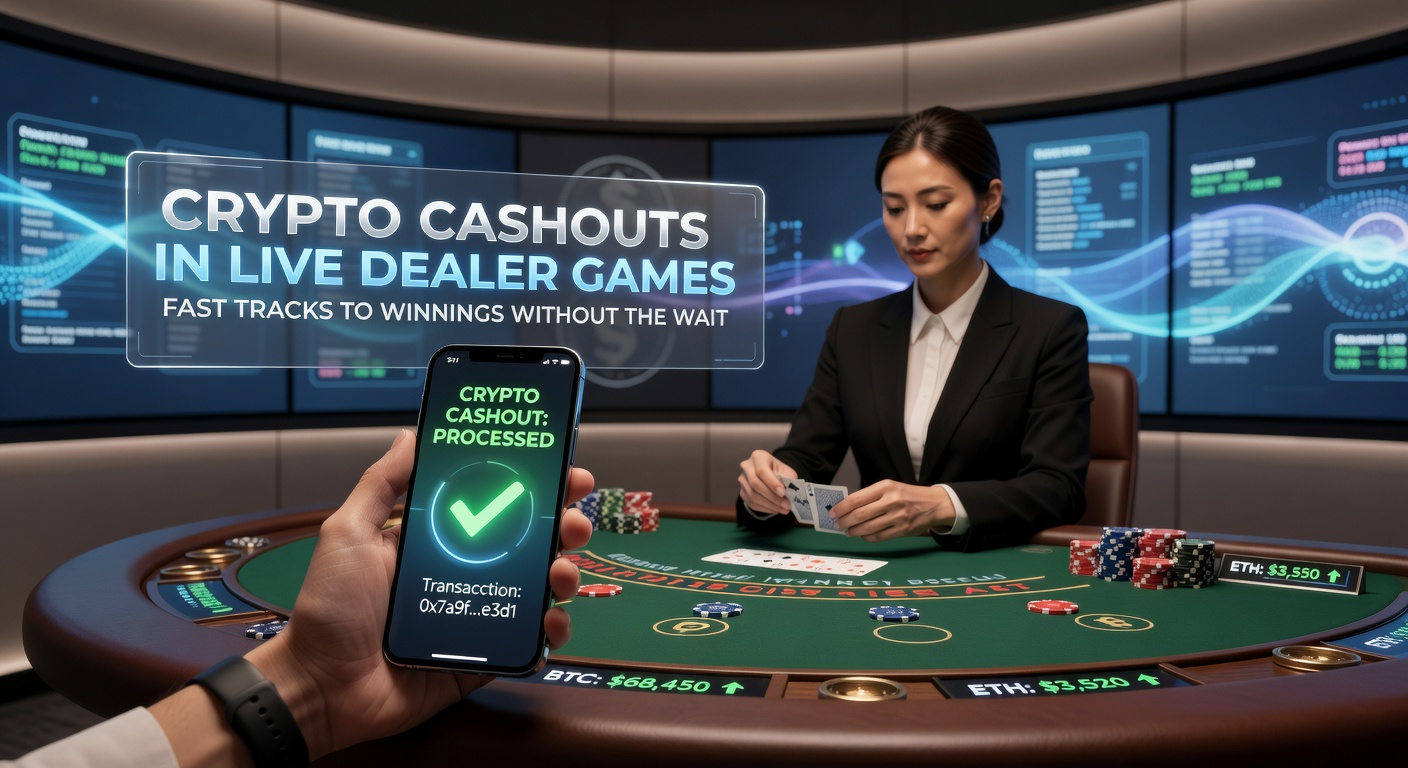 Smartphone screen displaying instant crypto cashout confirmation from a live baccarat game, with blockchain transaction hash visible