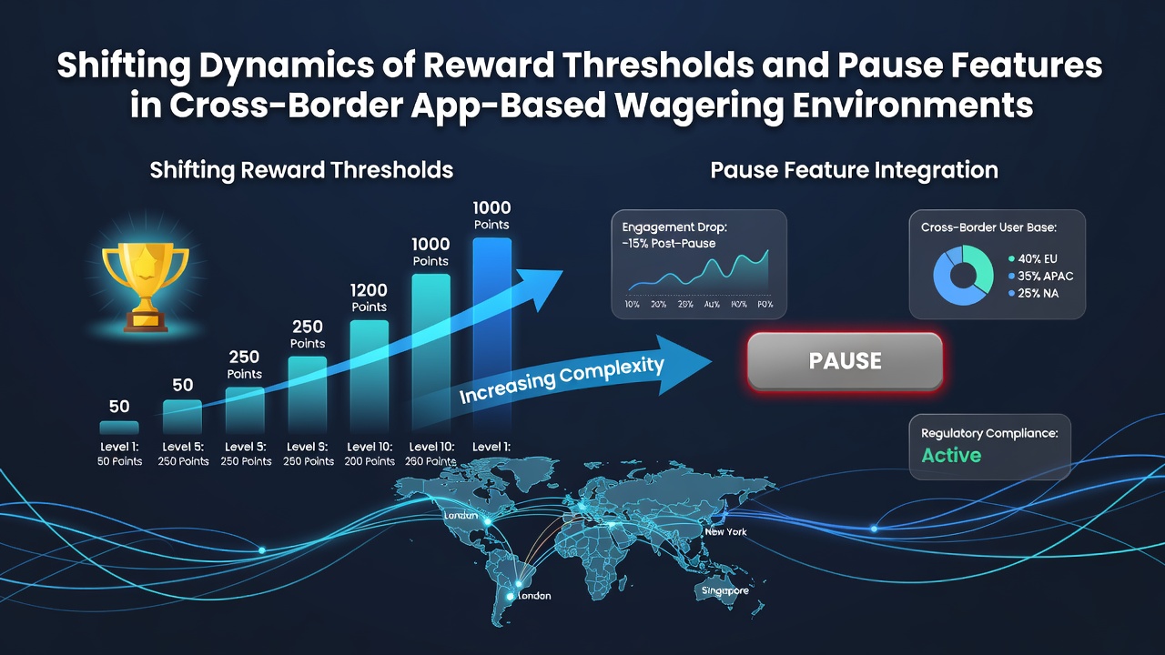 Mobile screen displaying adaptive pause settings and regional reward adjustments